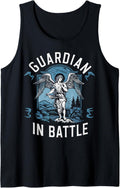 Archangel Michael Catholic Christianity Guardian Angel Tank Top