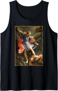 Archangel Michael \/ Miguel Arcangel \/ Saint Michael Tank Top