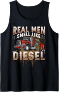 Real Men Smell Like Diesel Mechanic Trucker Truck