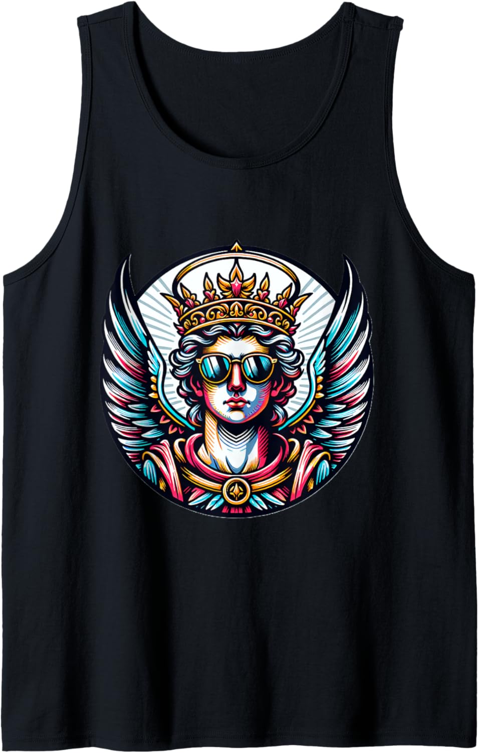 Gangsta Archangel Michael Costume Saint Michael Tank Top