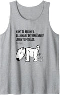 Diesel Dog Design Billionaire Entrepreneur Fashion T Tank