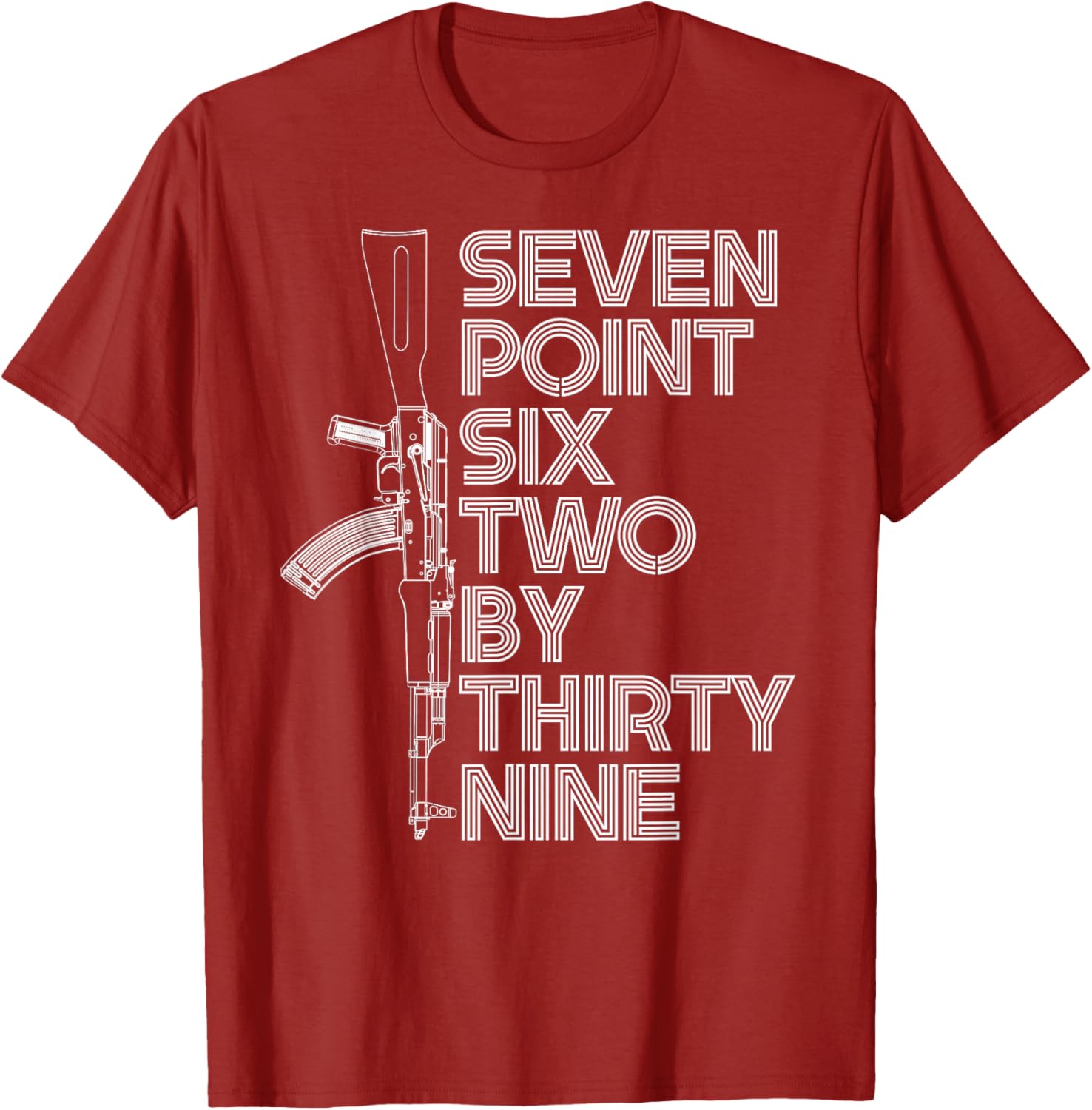 7 62X39 Seven Point Six Two By 39 Ak47 Rifle