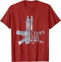 Funny Humor I Study Triggernometry Retro Vintage Gun