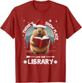 Librarian Capybara There's Snow Place Like The Library