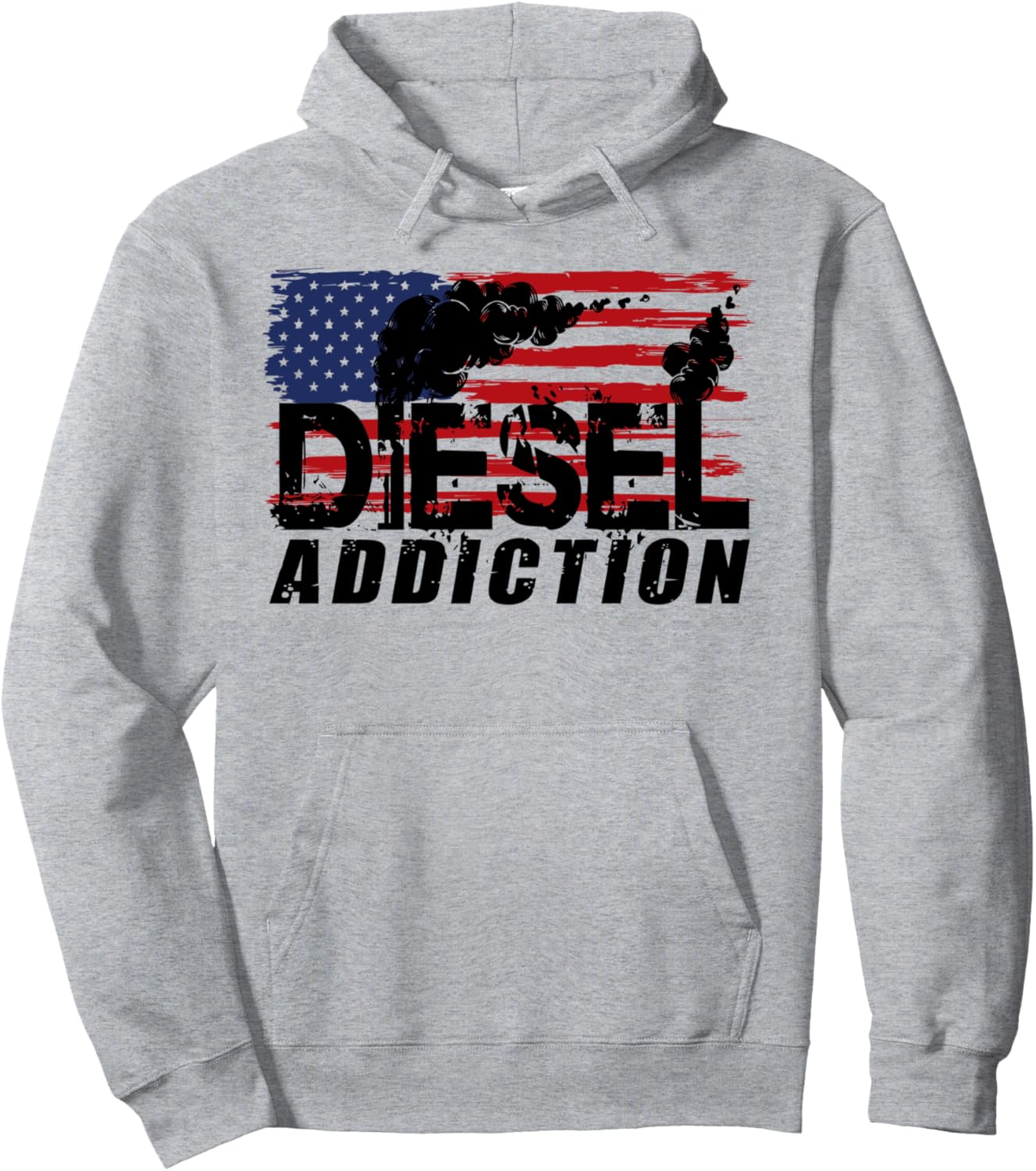 Diesel Addiction T American Truck Addict Pullover Hoodie