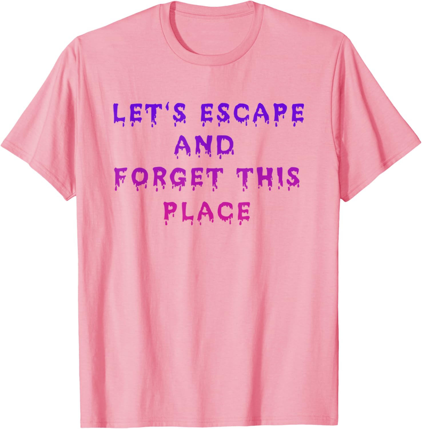 Let's Escape And Forget This Place Goth Kawaii Girl