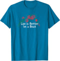 Flowers Retro Red Life Is Better On A
