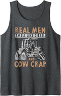 Real Men Smell Like Diesel Cow Crap Tank