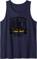 I Second That Gun Tshirt Women Men Gun Rights Gun Control Tank
