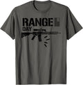 Military Rifle Range Day American Flag Bullet Semi Automatic