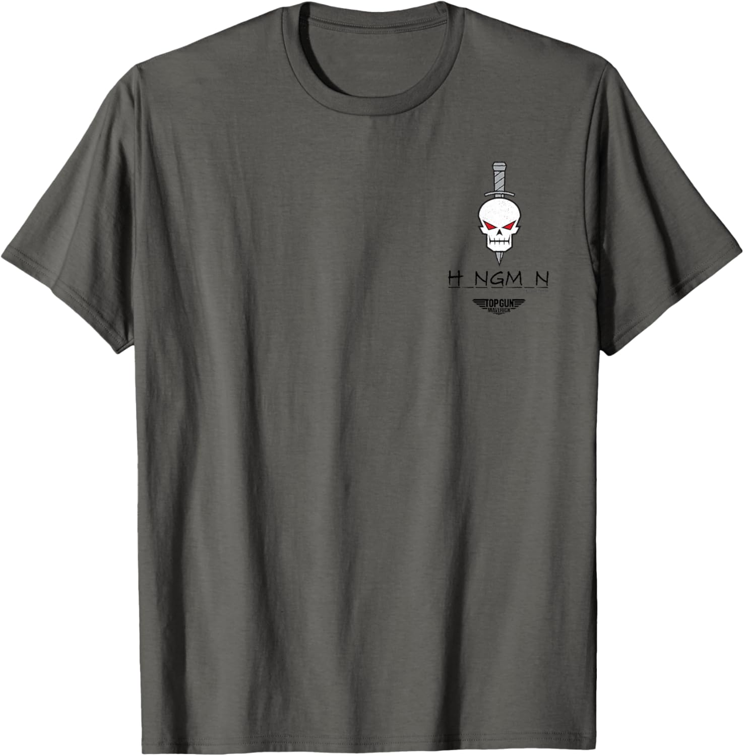 Top Gun Maverick Hangman Skull Call Sign Pocket Logo