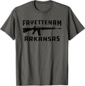 Funny Fayettenam Jungle Gun Arkansas Fayetteville Veteran