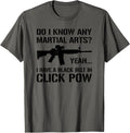 Black Belt In Click Pow Funny Ar 15 Gun Lover Pro Guns