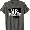 Mr Fix It Handyman Diy Or Craftsman With Nail Gun