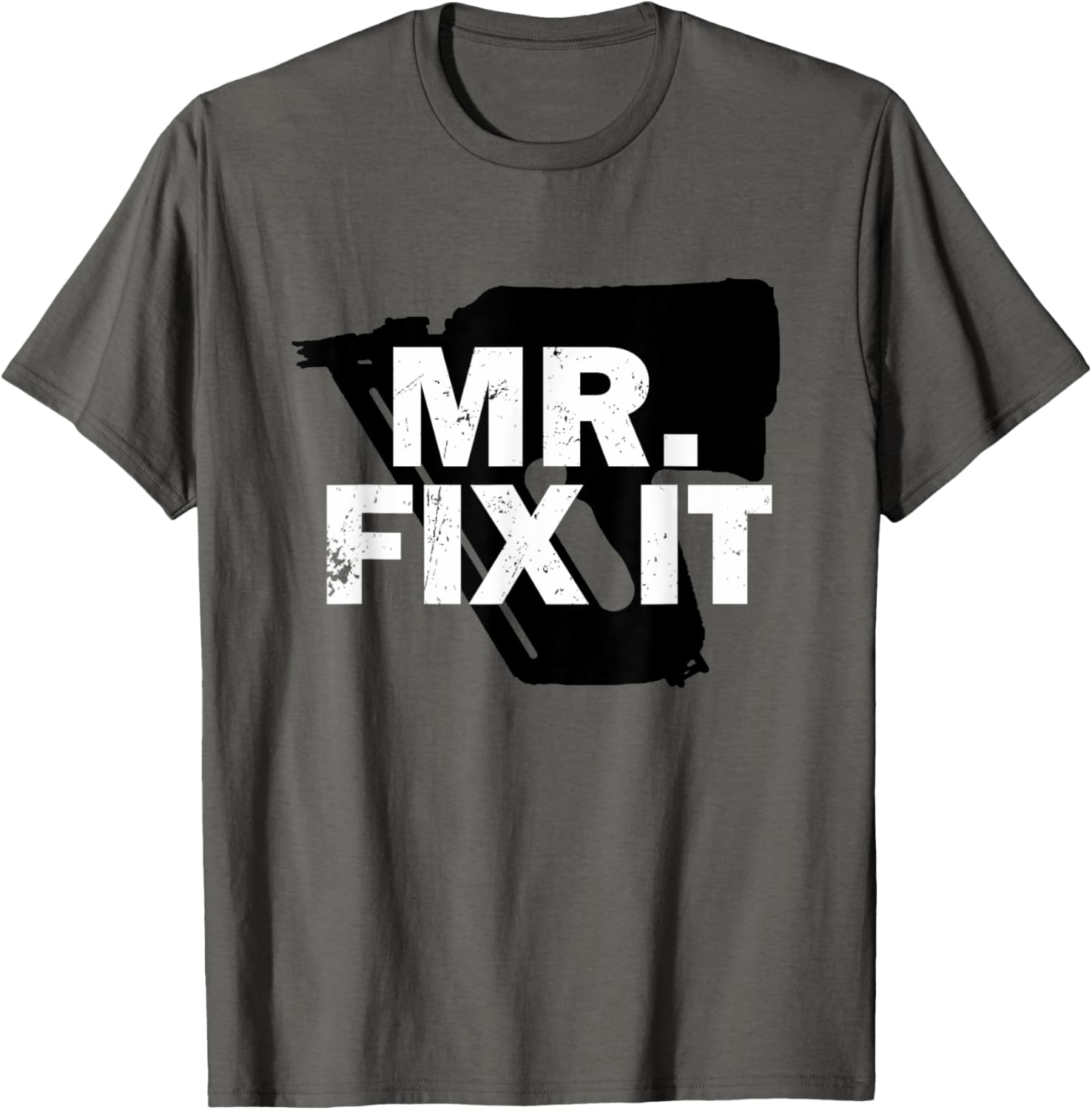 Mr Fix It Handyman Diy Or Craftsman With Nail Gun