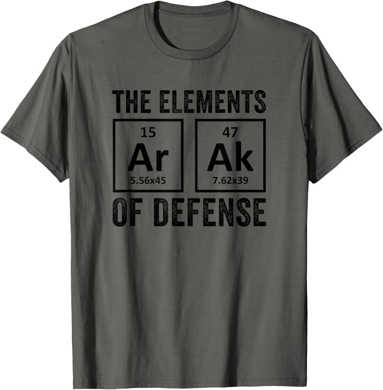 Elements Of Defense Ar15 Ak47 Rifle Owner Funny Pro Gun