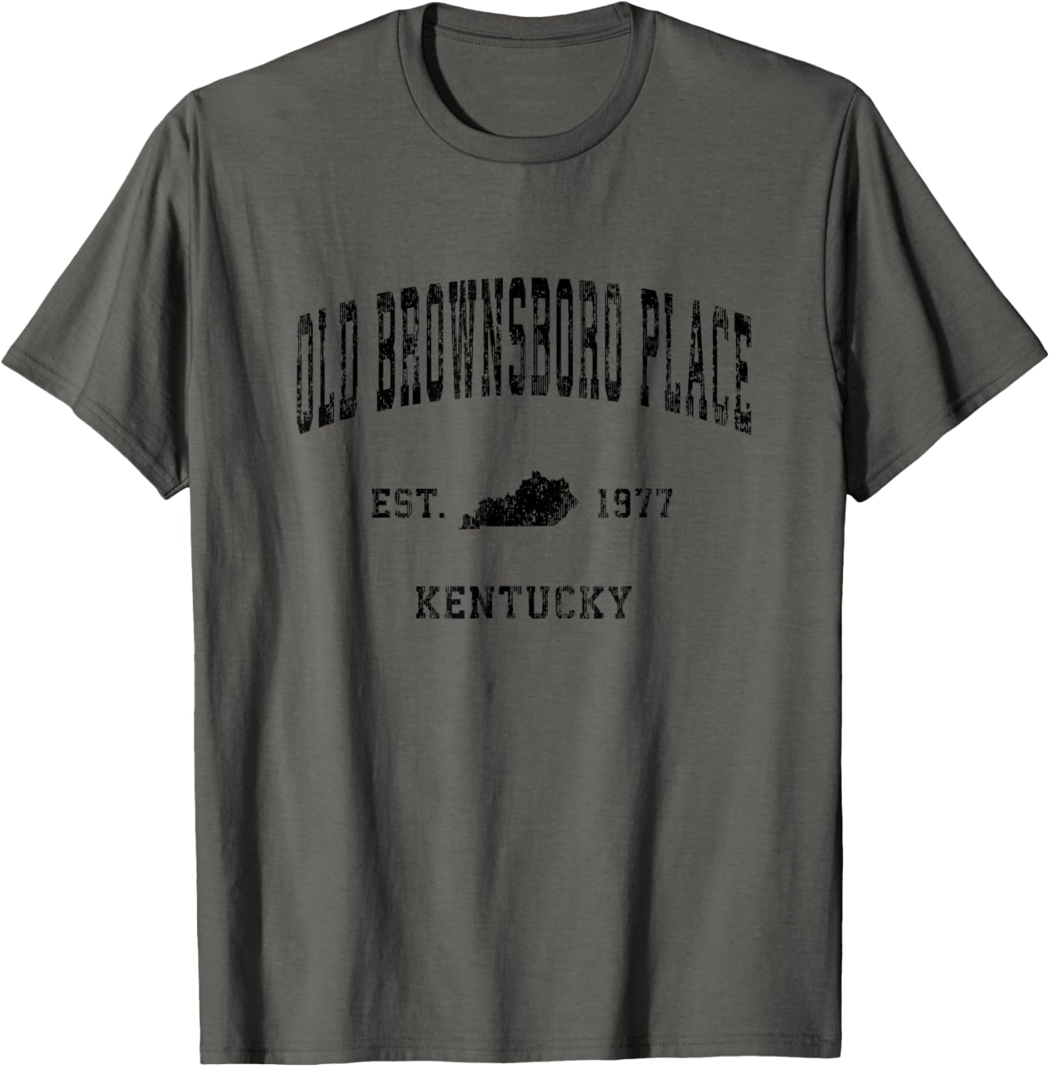 Old Brownsboro Place Kentucky KY Vintage Athletic Black Spor
