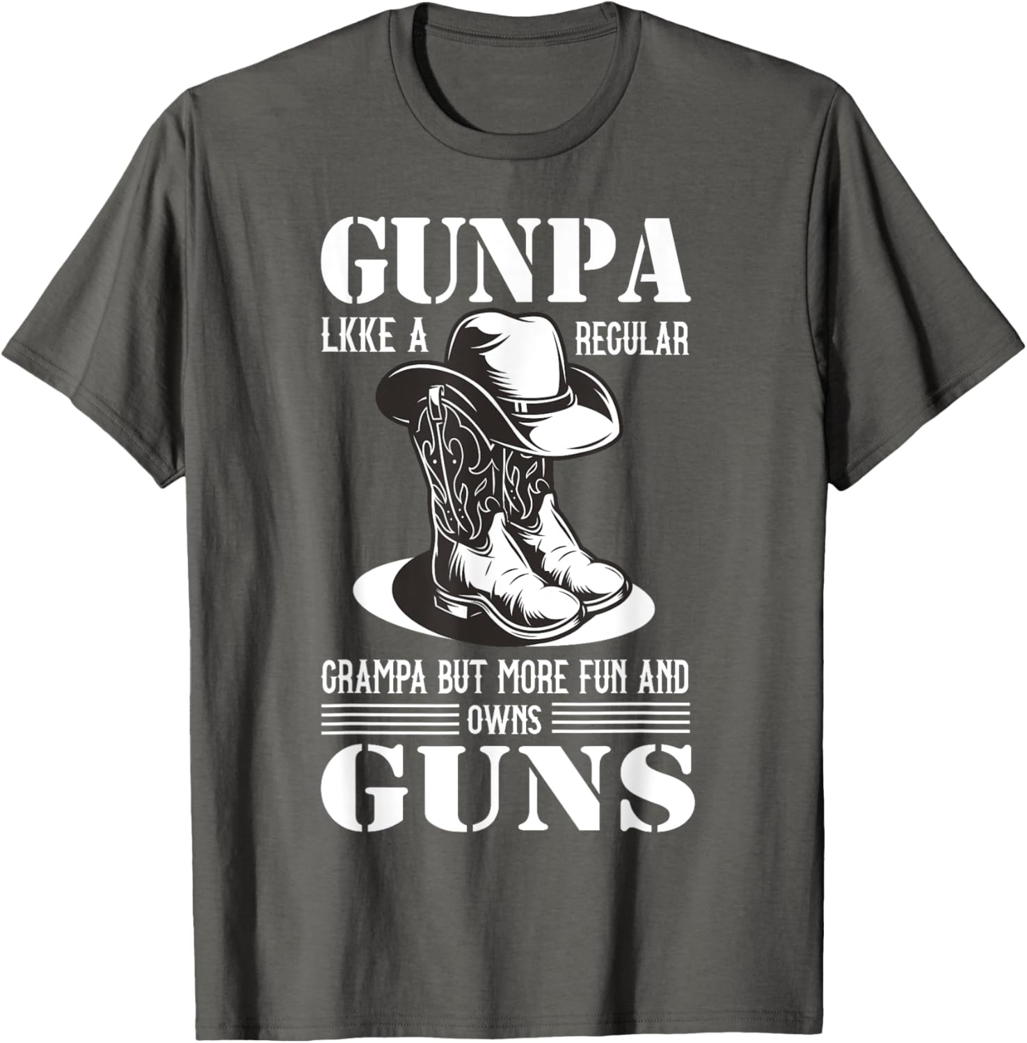 Funny Gunpa Definition Like A Normal Grandpa But Owns Guns