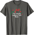 Funny Red Roses Saying I M Silently Judging