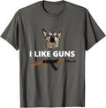 Dog Likes Guns T Shirt For Men Women