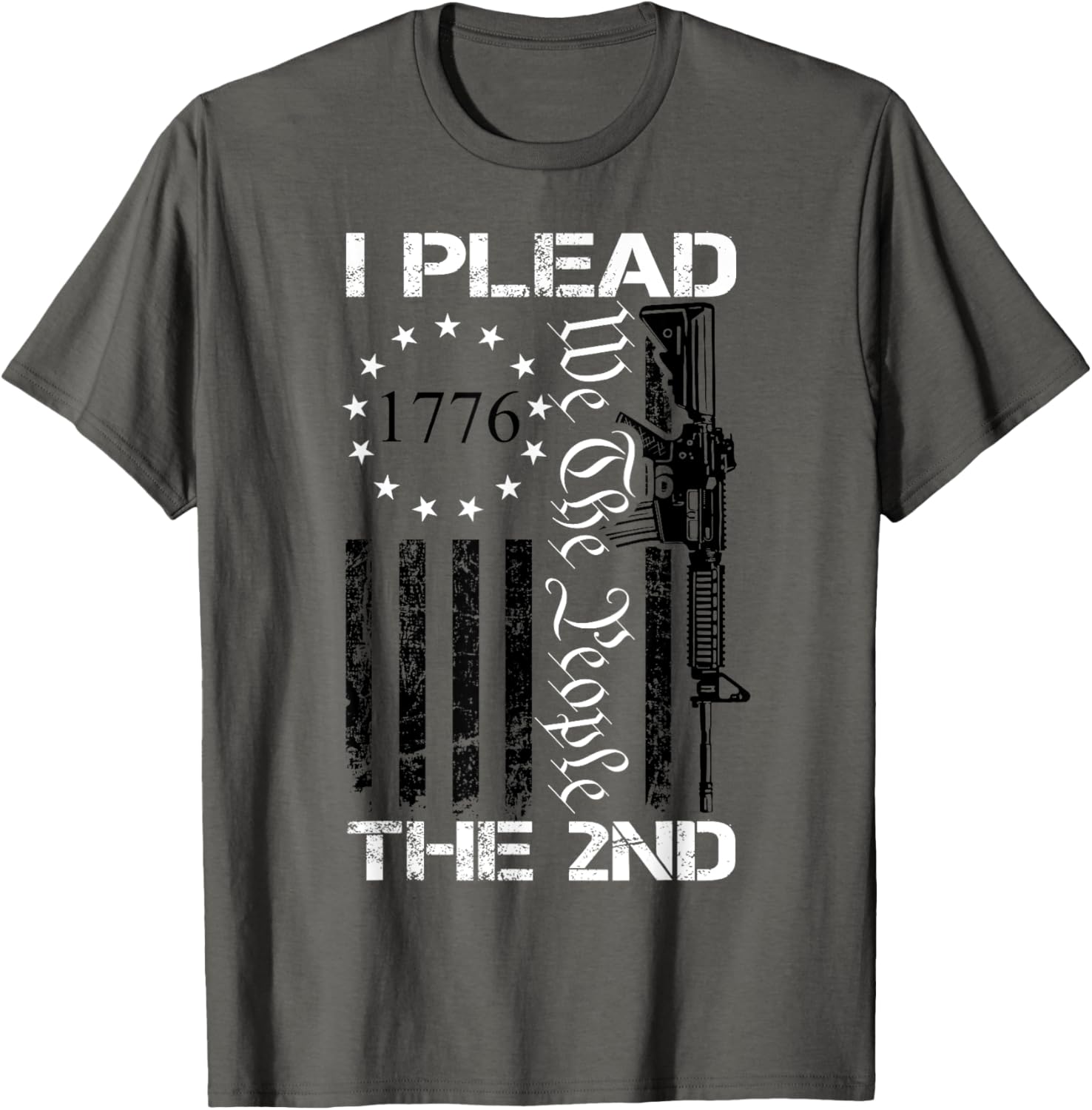 I Plead 2Nd Amendment We People Ar15 Pro Gun Usa