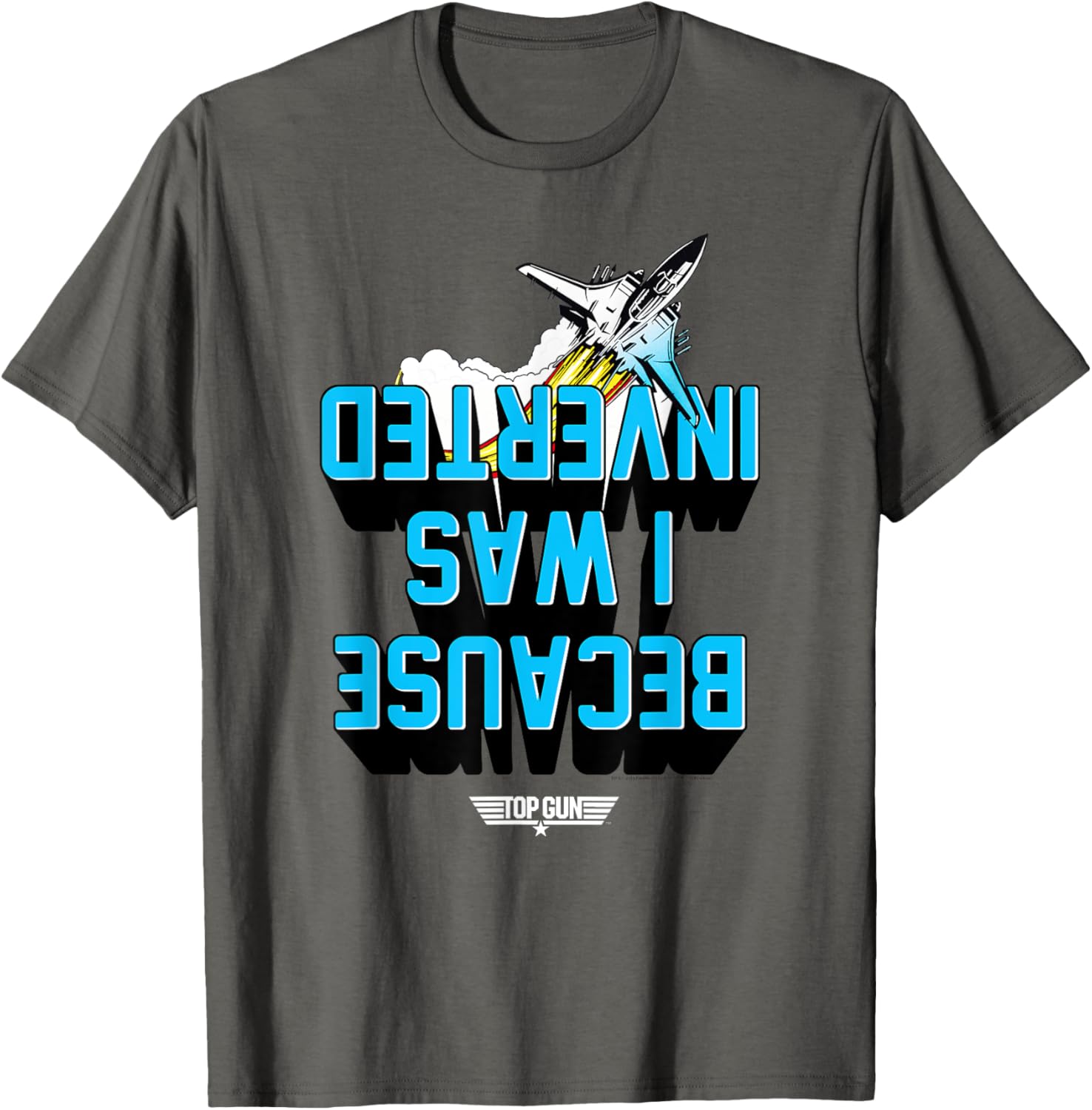 Top Gun Because I Was Inverted Graphic Action Movie