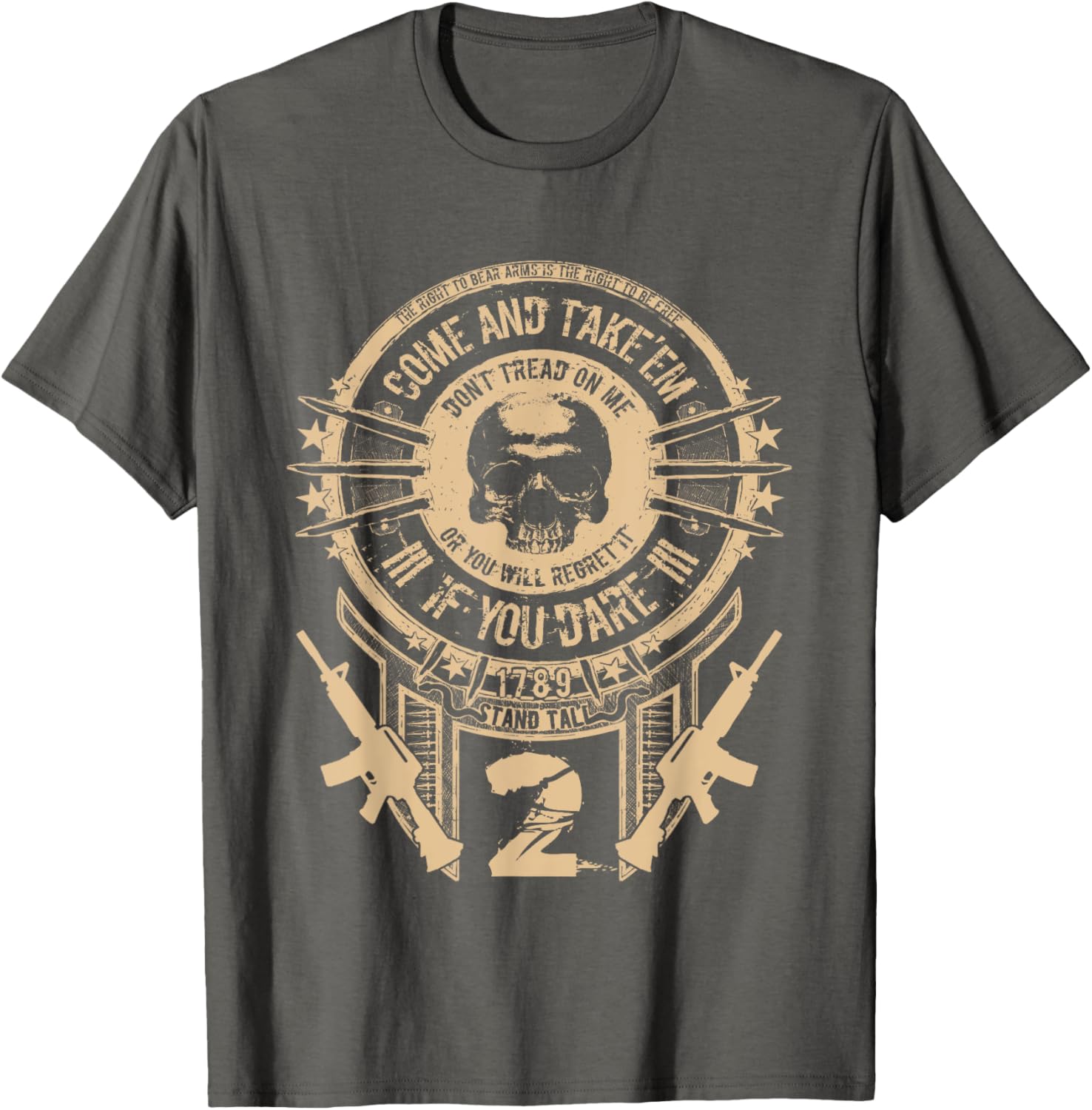 2Nd Amendment Shirt Tshirt Tee Gun Rights Owner 1