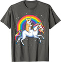 Corgi Unicorn T shirt Girls Space Galaxy Rainbow Corgicorn
