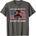Just Call Me Pretty Buy Me Ammo Usa Messy Buns Guns