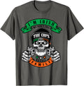 Irish Mob Shirt Skull Skeleton Bandana Gangster Gun Mafia