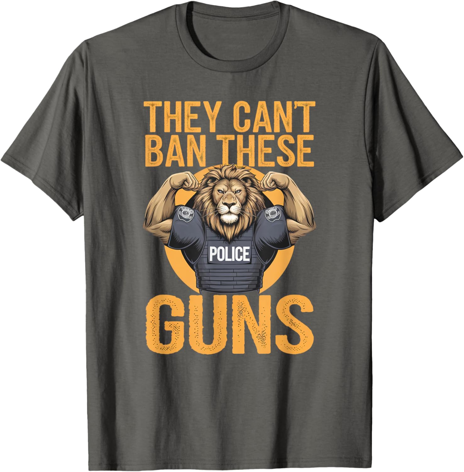 Gym Bro They Cant Ban These Guns Police Officer Lifting
