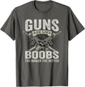 Guns Are Like Boobs Bigger Better Funny Titties Gun