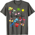 Beach Themed My Happy Place Ocean Sea Reunion Vacation Tee Men Women Kids