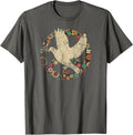 Dove Bird of Distress Peace Sign Kindness and Flower Peace
