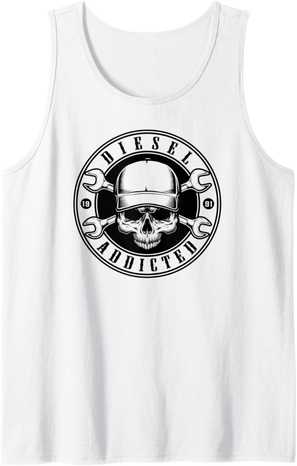 Mens Trucker Apparel Diesel Addicted Truck Driver Hat