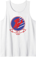 Top Gun Vf 1 Fighter Squadron 1 Logo Tank Top