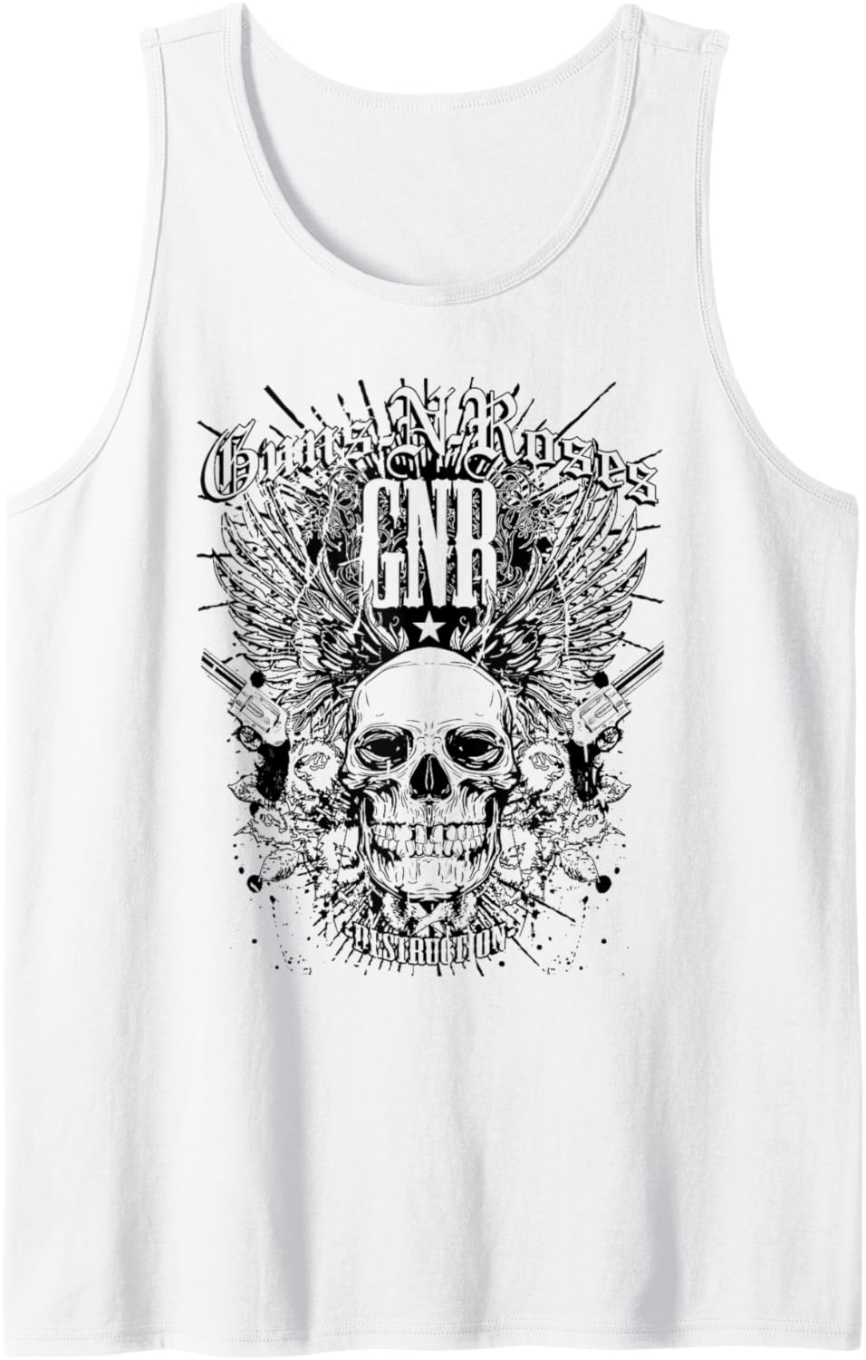 Guns N Roses Official Destruction Tank Top
