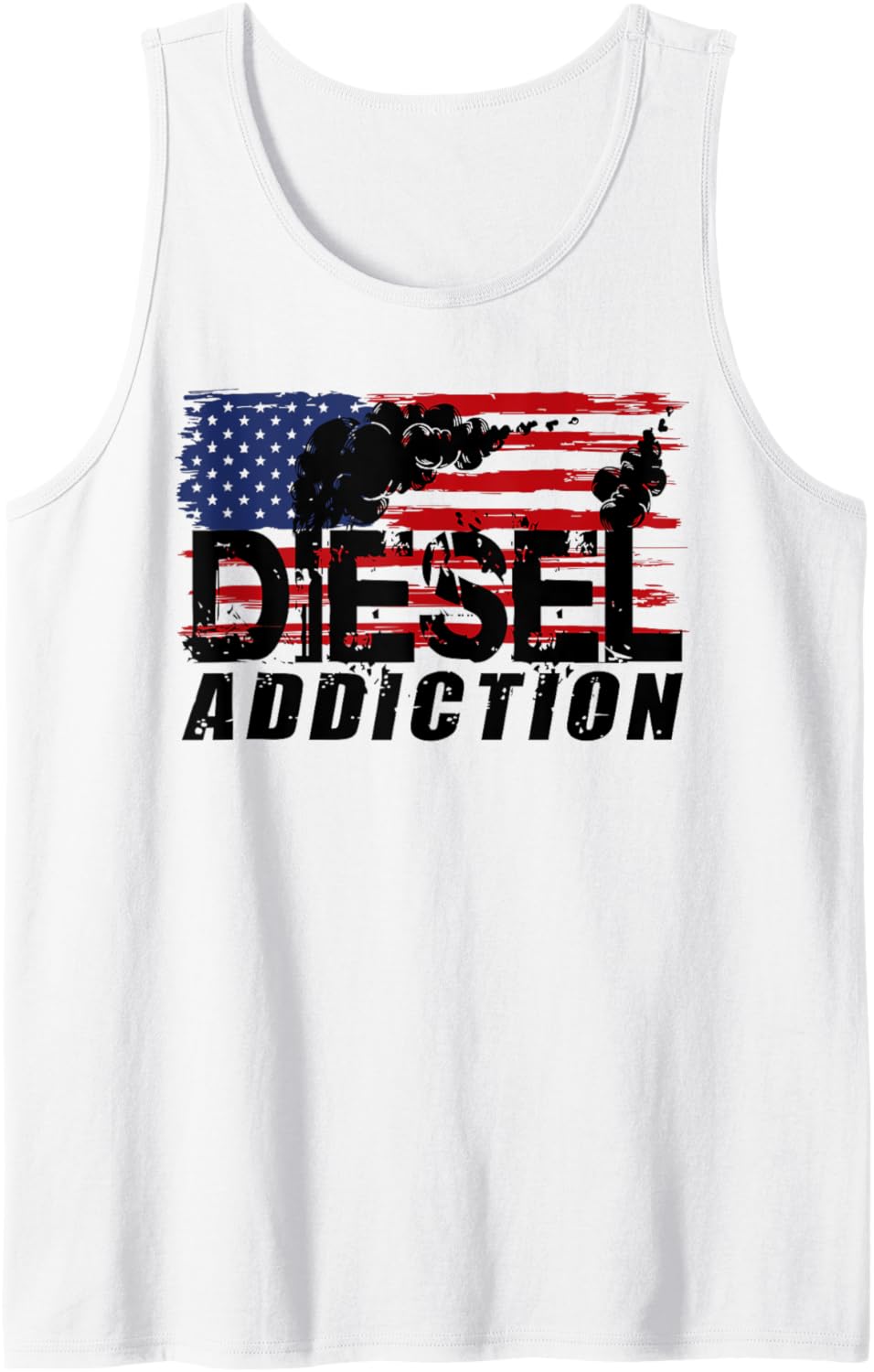 Diesel Addiction T American Truck Addict Tank Top