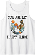 Horse Girl - You Are My Happy Place - Free Soul Tank Top