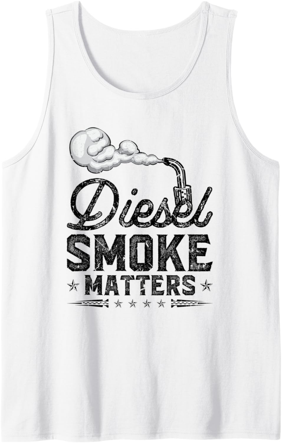 Diesel Smoke Matters Truck Driver Vintage Trucking Tank