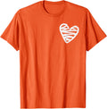 Gun Violence Awareness Month Heart Orange Men Women Kids