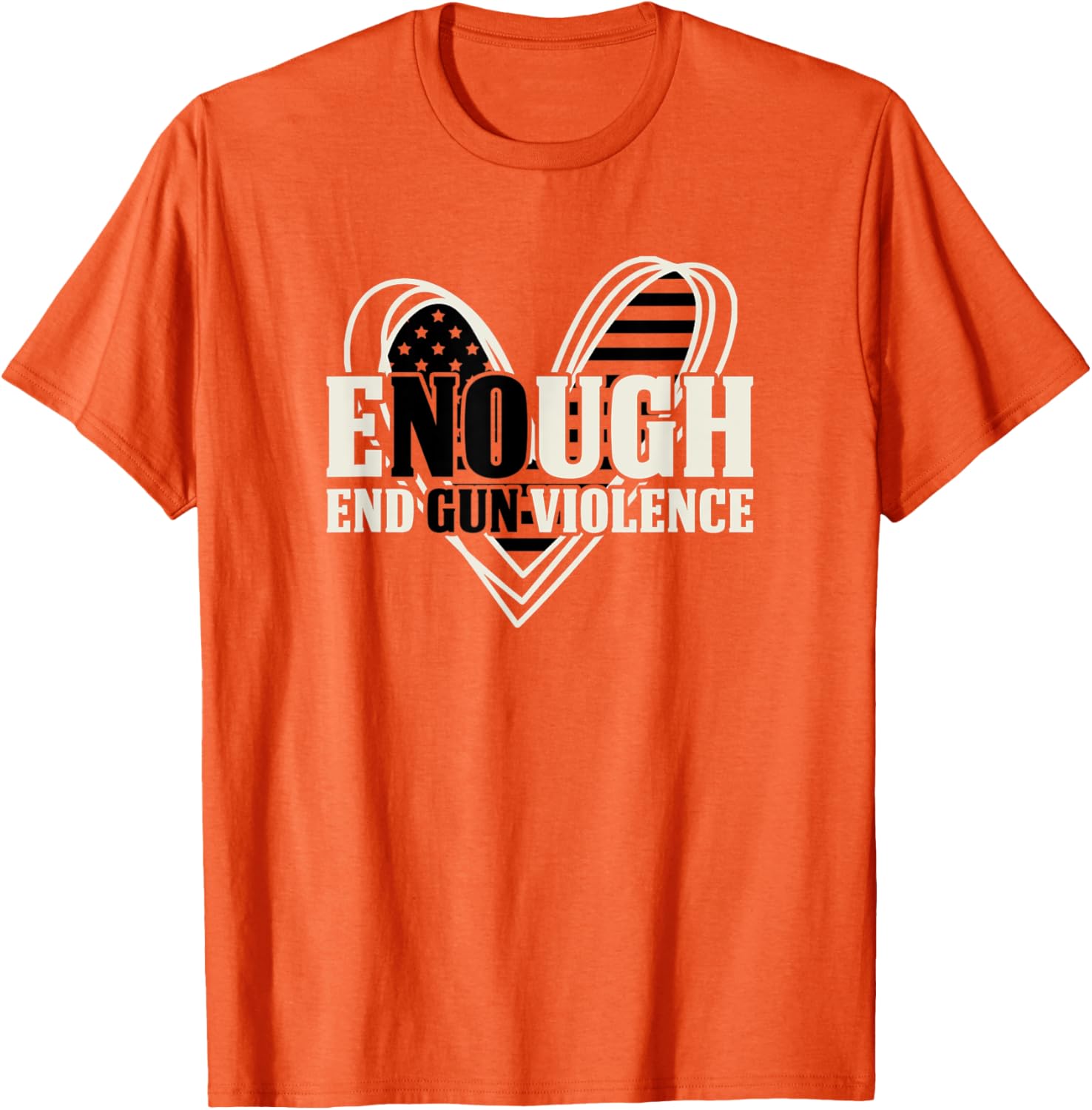 Heart Enough End Gun Violence Shirt Gun Reform Now