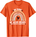 In June We Wear Orange End Gun Violence Awareness Rainbow