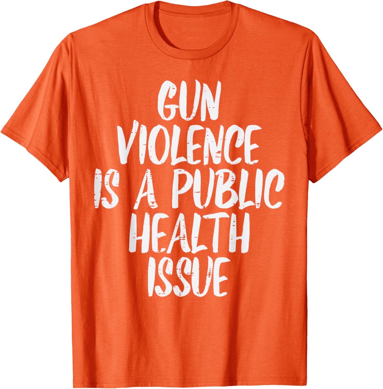 Gun Violence Is Public Health Issue Orange Men Women Kids