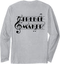Funny Treble Maker Clef Music Long Sleeve