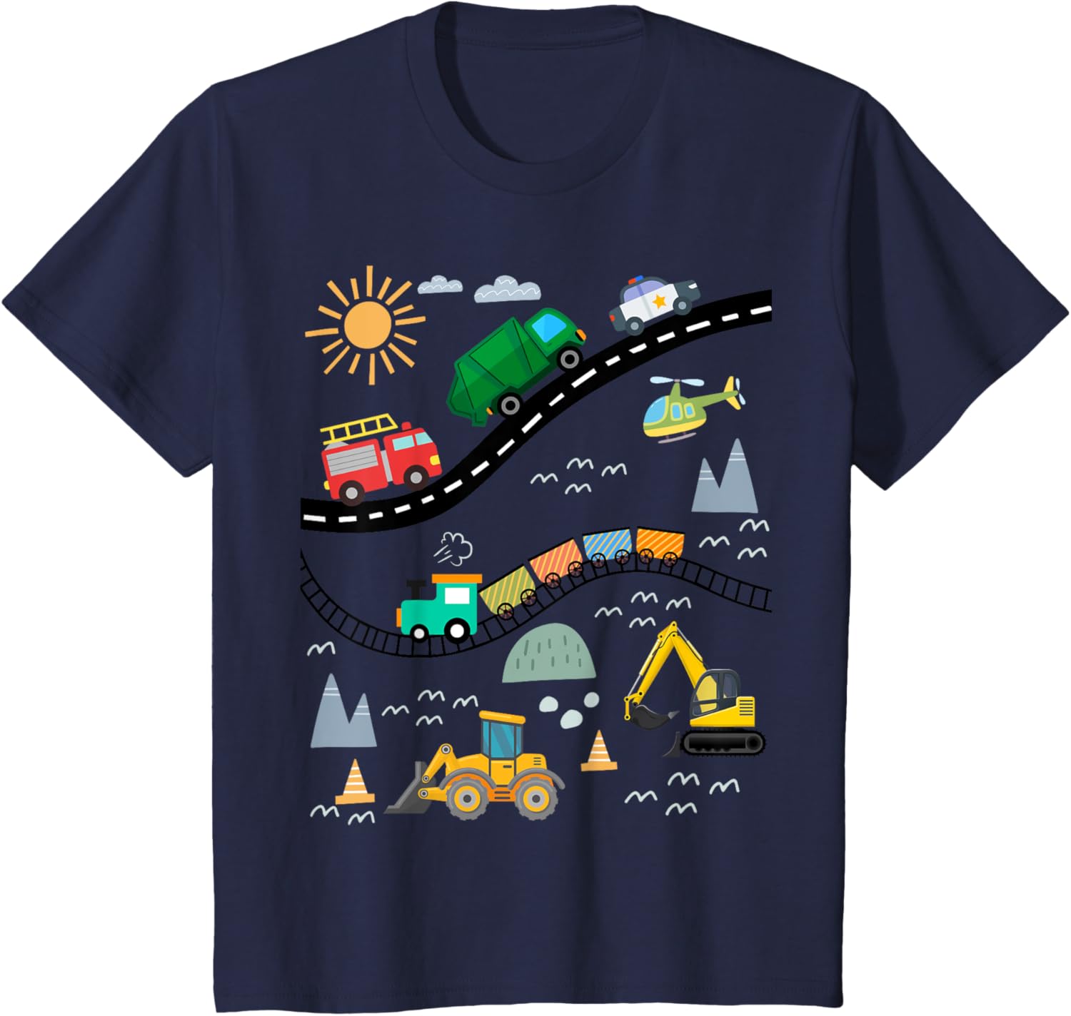 Kids Cars Trucks Vehicle Things That Go Places Toddler Little Boy