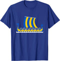 Mens Swedish Viking Ship Sverige Sweden Viking Dragon