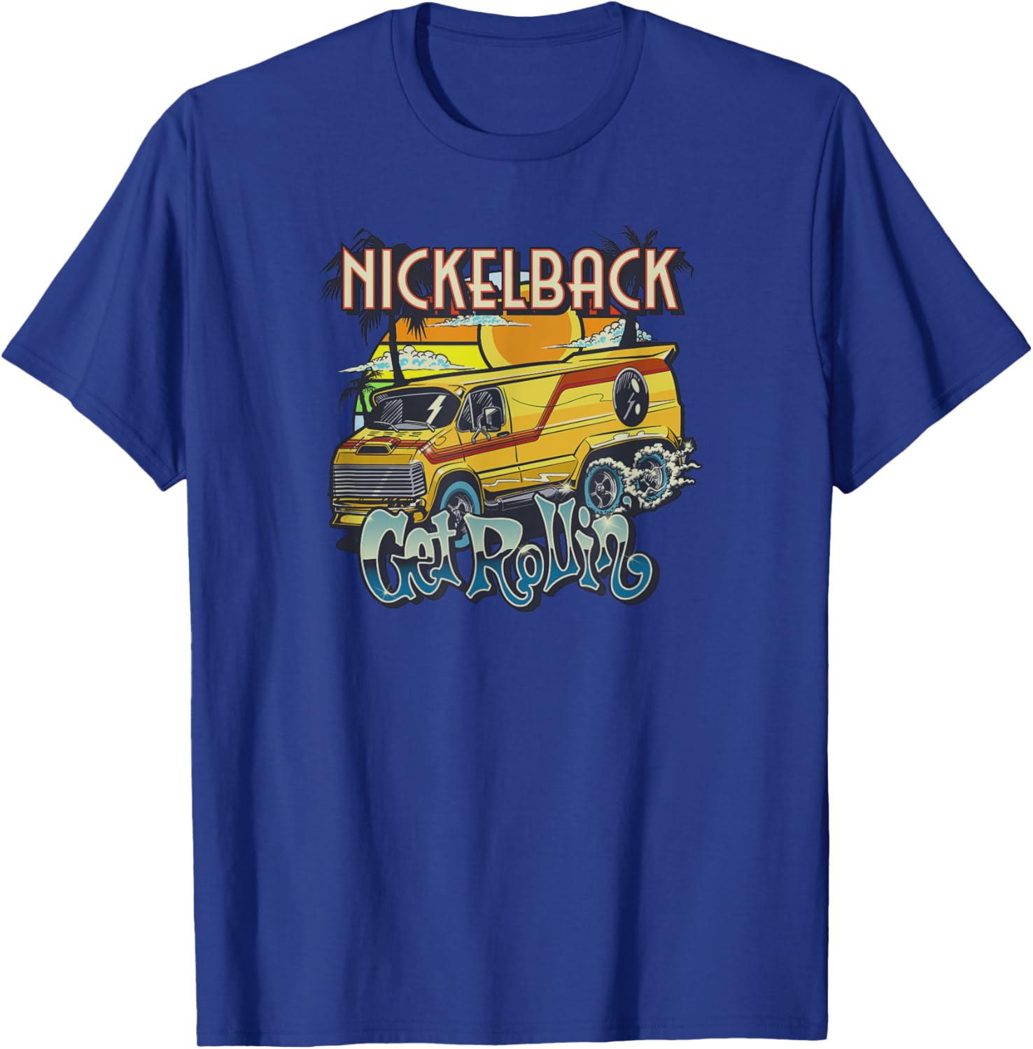 Nickelback Get Rollin Cover Blue