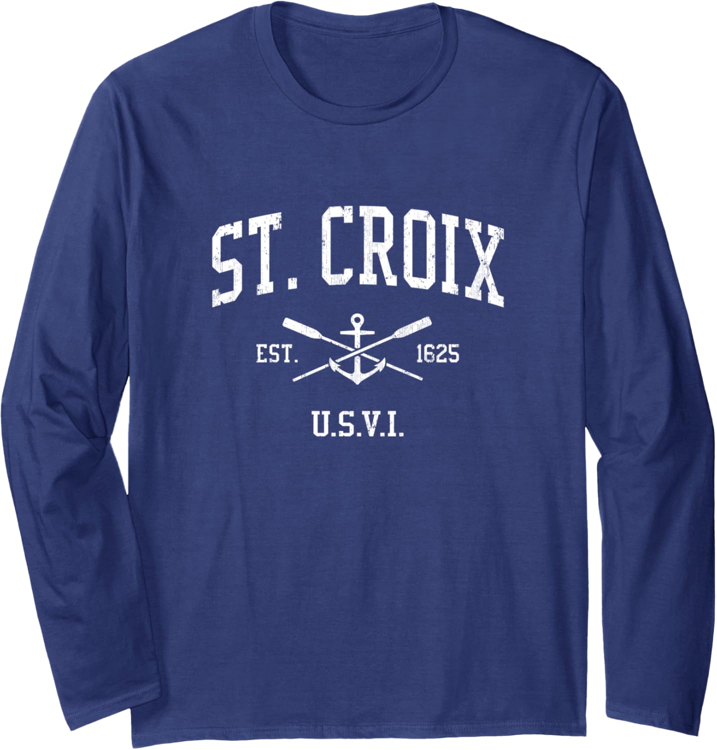 St Croix Vi Vintage Crossed Oars Boat Anchor