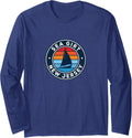 Sea Girt New Jersey Nj Vintage Sailboat Retro